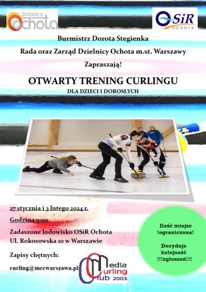 Otwarty Trening Curlingu na Ochocie - City Media