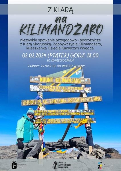 Z Klarą na Kilimandżaro - spotkanie w Rembertowie - City Media