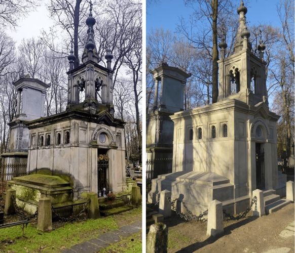 Cmentarz prawosławny i cerkiew na Woli - prace konserwacyjne