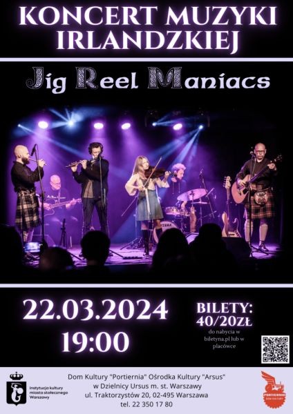 Jig Reel Maniacs - koncert w Ursusie - City Media