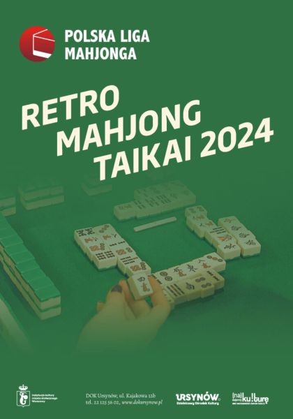 Retro Mahjong Taikai 2024 - turniej na Ursynowie - City Media
