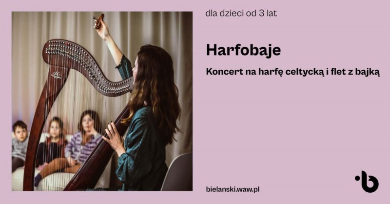 Harfobaje - koncert na harfę celtycką na Bielanach - City Media