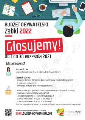 Głosowanie na budżet obywatelski miasta Ząbki