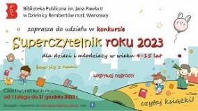 Superczytelnik roku 2023 - konkurs w Rembertowie