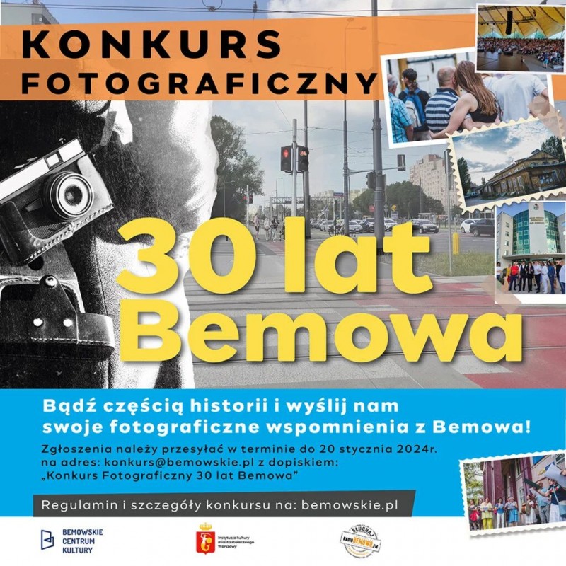 30 lat Bemowa - konkurs fotograficzny