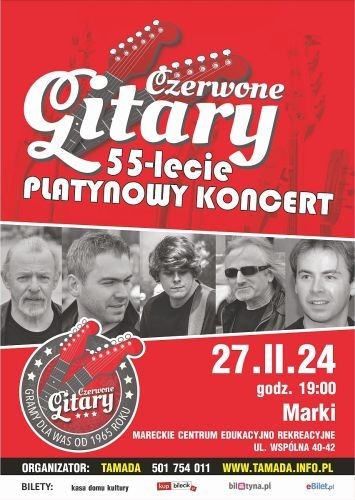 Czerwone Gitary - koncert w Markach - City Media