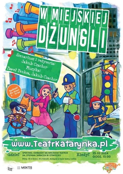 W miejskiej dżungli - spektakl edukacyjny dla dzieci - City Media