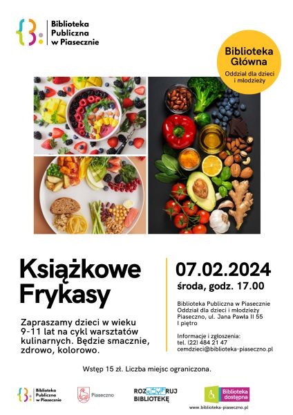Książkowe Frykasy - warsztaty w Piasecznie - City Media