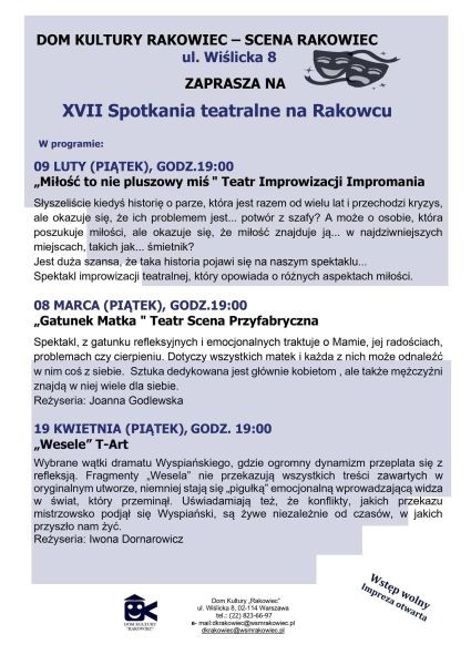 XVII spotkania teatralne na Ochocie - City Media