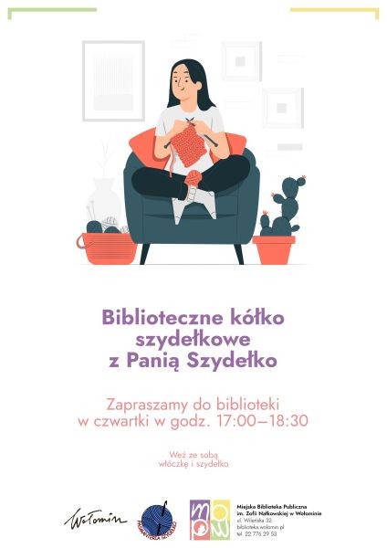 Biblioteczne kółko szydełkowe w Wołominie - City Media