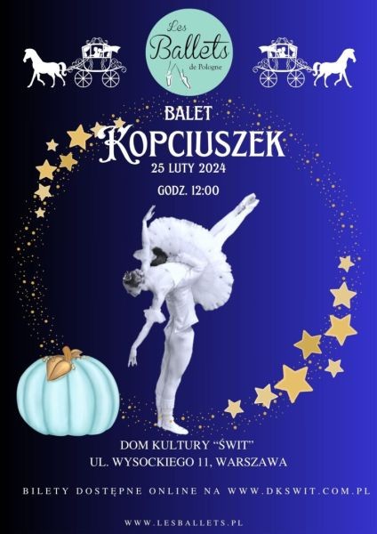 Kopciuszek - spektakl baletowy na Targówku - City Media