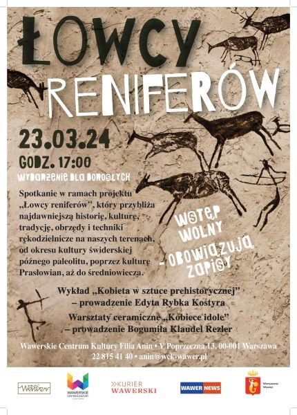 Łowcy reniferów - wykład w Wawrze - City Media