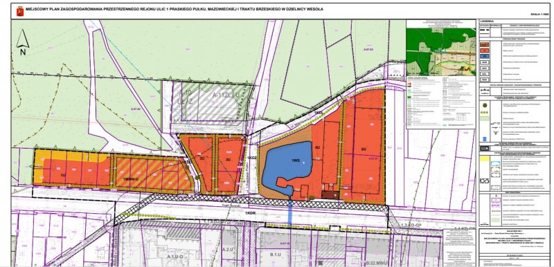 Projekt miejscowego planu zagospodarowania przestrzennego w Wesołej