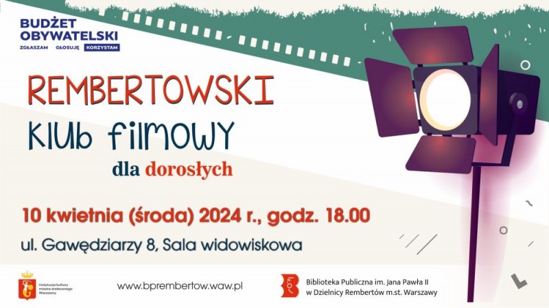 Rembertowski Klub Filmowy - pokaz filmowy - City Media