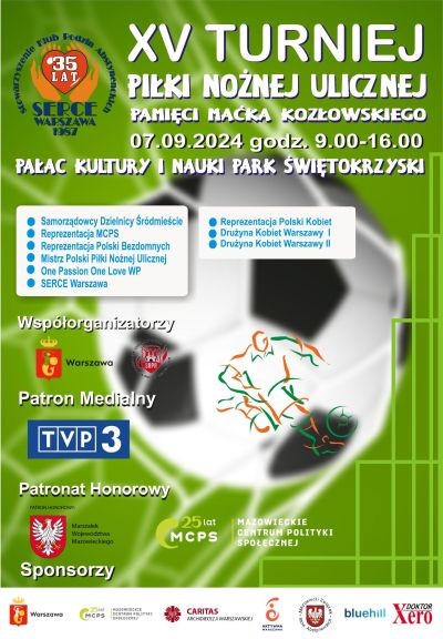 XV Turniej Piłki Nożnej Ulicznej w Śródmieściu - City Media