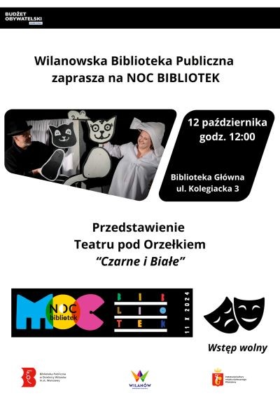 Czarne i Białe - przedstawienie w Wilanowie - City Media