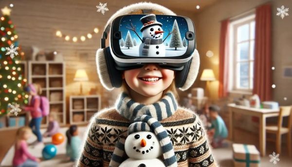 Okulary VR - Mikołajkowa niespodzianka - warsztaty na Bemowie - City Media