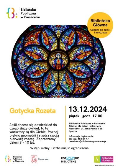 Gotycka Rozeta - warsztaty w Piasecznie - City Media