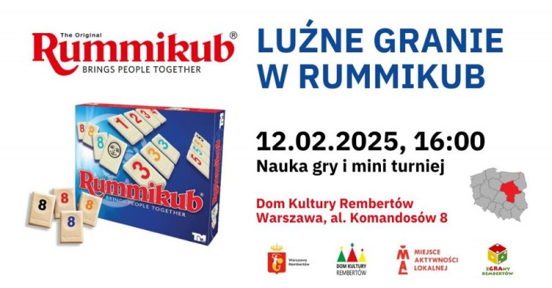 Mini turniej Rummikub w Rembertowie - City Media
