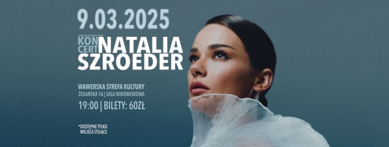 Koncert Natalii Szroeder w Wawrze - City Media