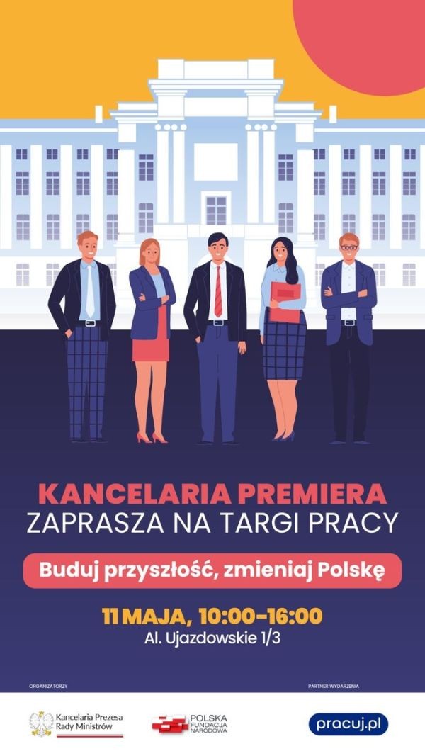 Targi Pracy w Kancelarii Premiera w Śródmieściu - City Media